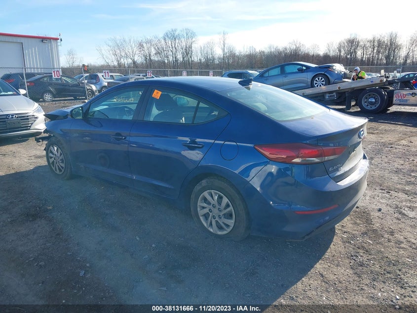 VIN 5NPD74LF4HH110780 2017 HYUNDAI ELANTRA SE
