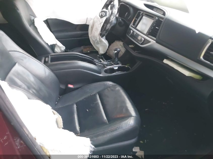 2014 TOYOTA HIGHLANDER XLE V6 - 5TDJKRFHXES016548