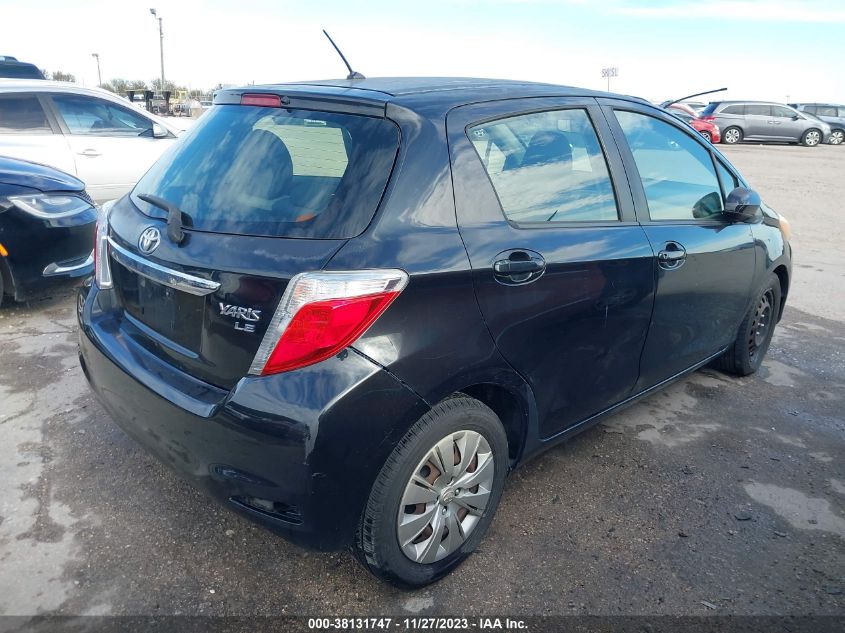 2013 TOYOTA YARIS L/LE/SE - JTDKTUD33DD566616