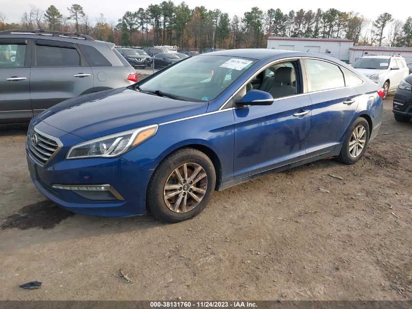 2015 HYUNDAI SONATA 1.6T ECO - 5NPE24AA7FH130996