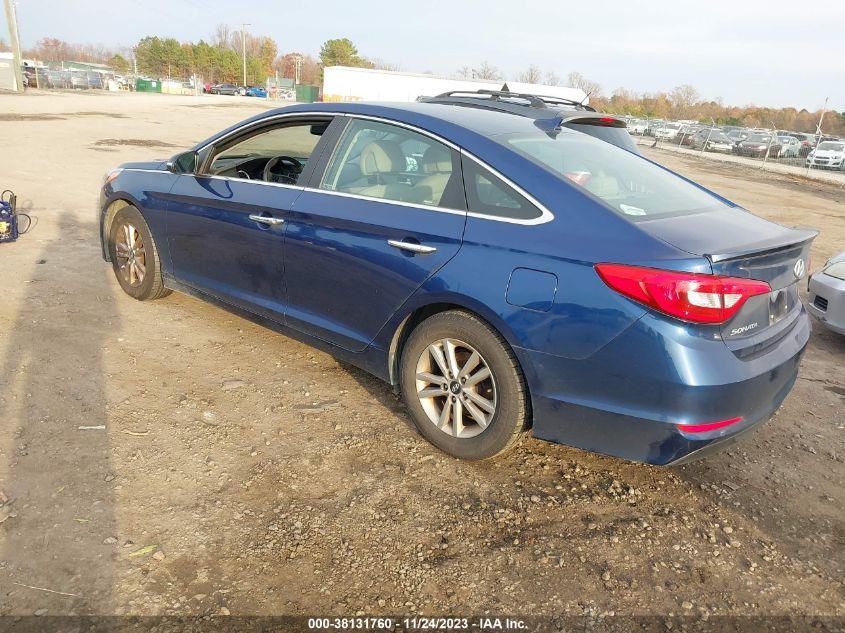 2015 HYUNDAI SONATA 1.6T ECO - 5NPE24AA7FH130996