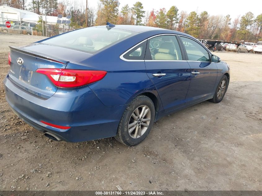 2015 HYUNDAI SONATA 1.6T ECO - 5NPE24AA7FH130996