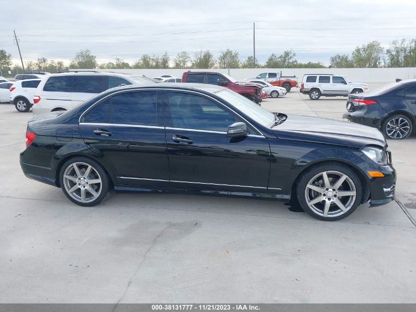 2014 MERCEDES-BENZ C 250 SPORT/LUXURY - WDDGF4HB2EA958445