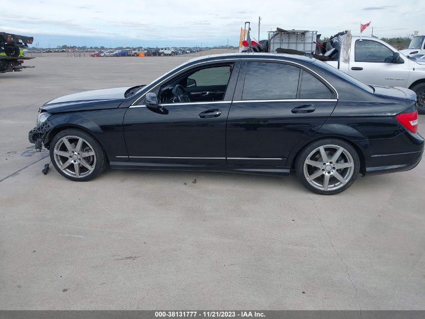 2014 MERCEDES-BENZ C 250 SPORT/LUXURY - WDDGF4HB2EA958445