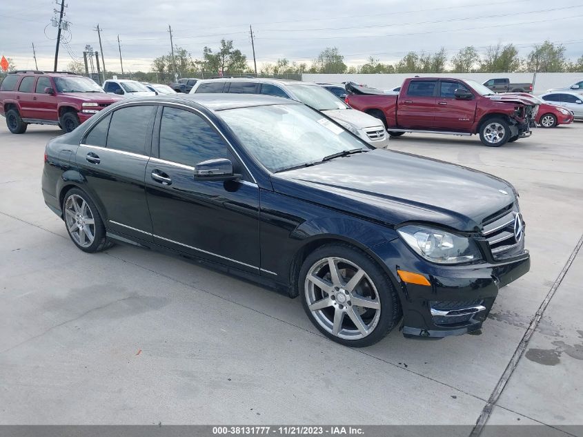 2014 MERCEDES-BENZ C 250 SPORT/LUXURY - WDDGF4HB2EA958445