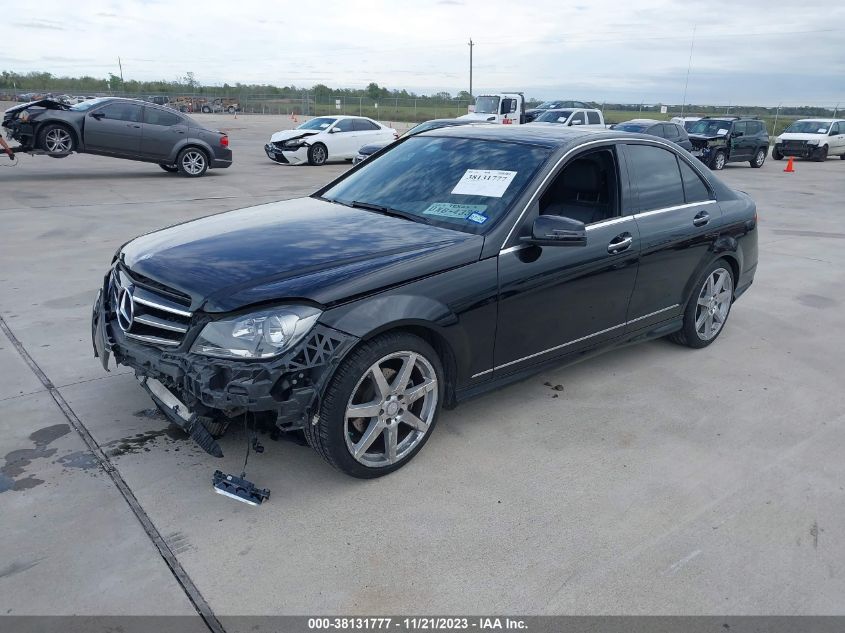2014 MERCEDES-BENZ C 250 SPORT/LUXURY - WDDGF4HB2EA958445