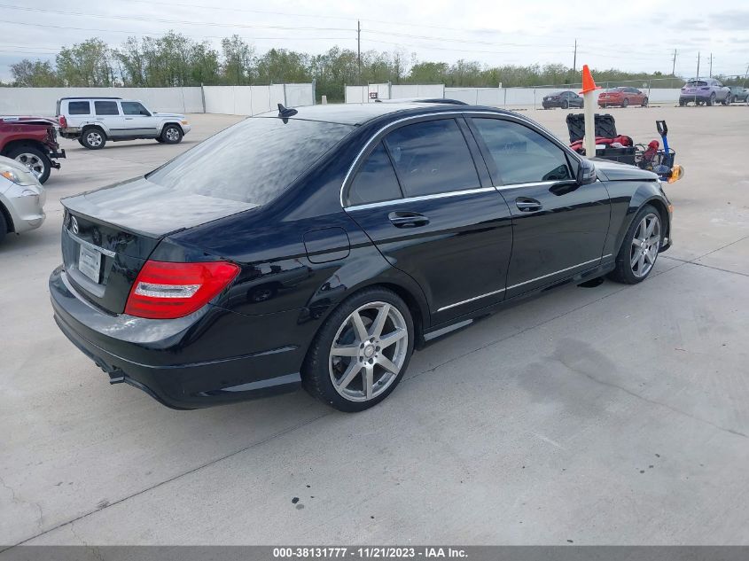 2014 MERCEDES-BENZ C 250 SPORT/LUXURY - WDDGF4HB2EA958445