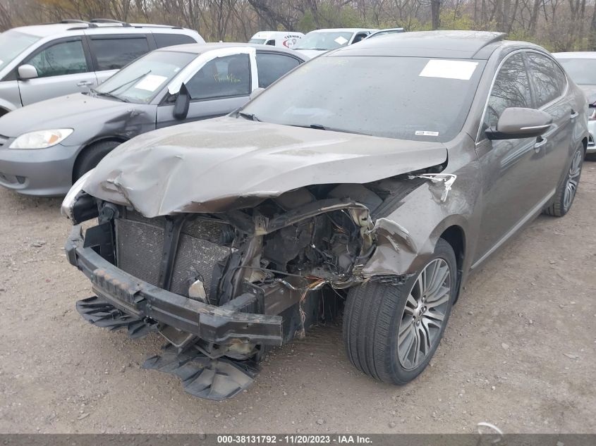 2014 KIA CADENZA PREMIUM KNALN4D76E5130126