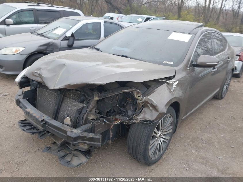2014 KIA CADENZA PREMIUM KNALN4D76E5130126