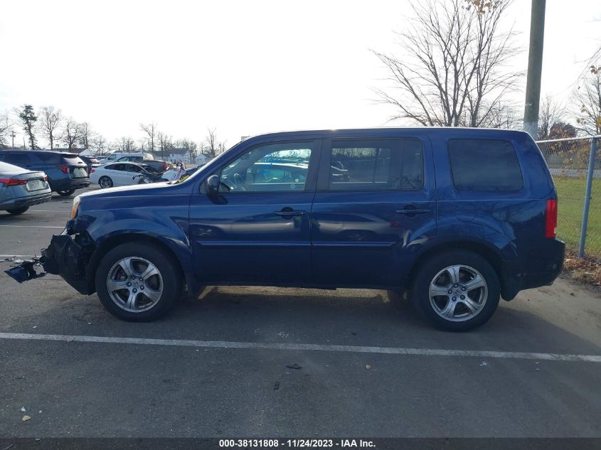 2014 HONDA PILOT EX-L - 5FNYF4H52EB052053