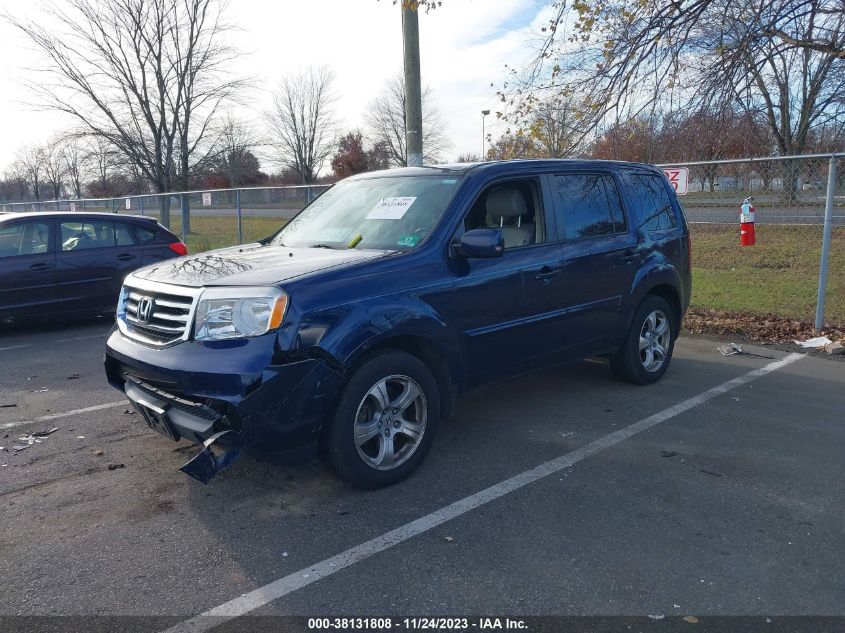 2014 HONDA PILOT EX-L - 5FNYF4H52EB052053
