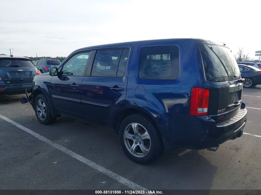 2014 HONDA PILOT EX-L - 5FNYF4H52EB052053