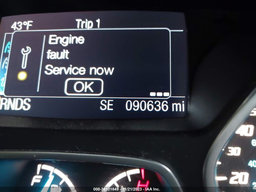 2014 FORD ESCAPE SE - 1FMCU0G9XEUC77918