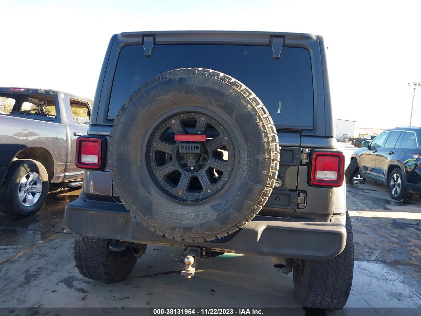 2018 JEEP WRANGLER UNLIMITED SPORT S 4X4 - 1C4HJXDG2JW190995