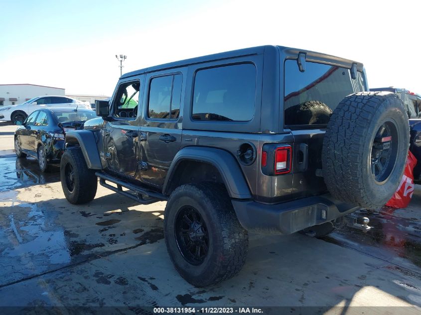 2018 JEEP WRANGLER UNLIMITED SPORT S 4X4 - 1C4HJXDG2JW190995