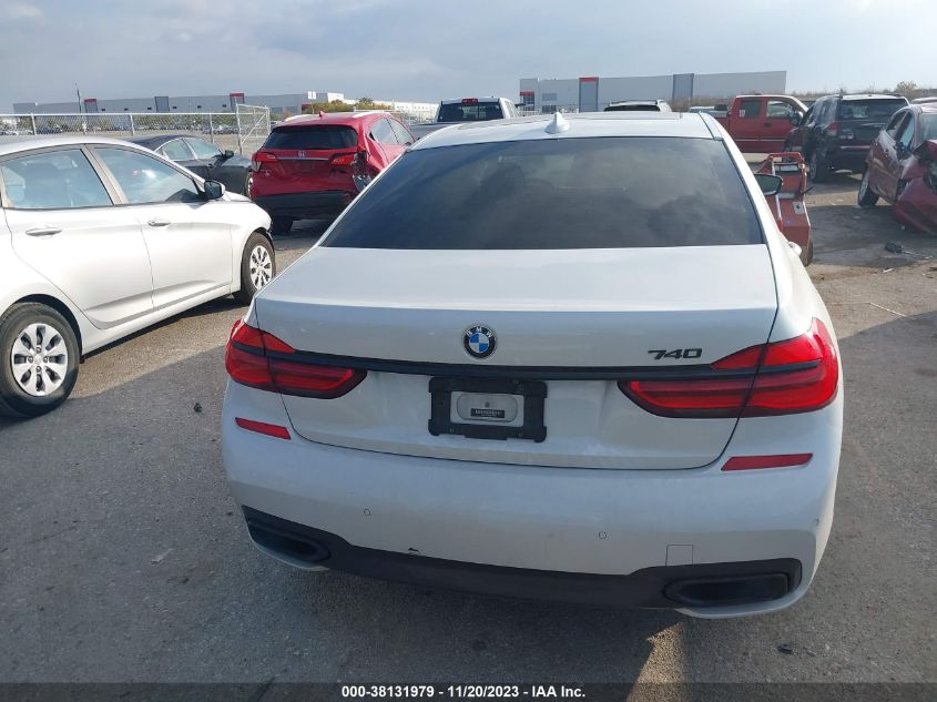 2019 BMW 740I WBA7E2C56KB217818