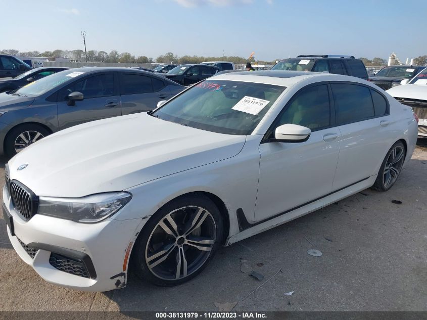 2019 BMW 740I WBA7E2C56KB217818