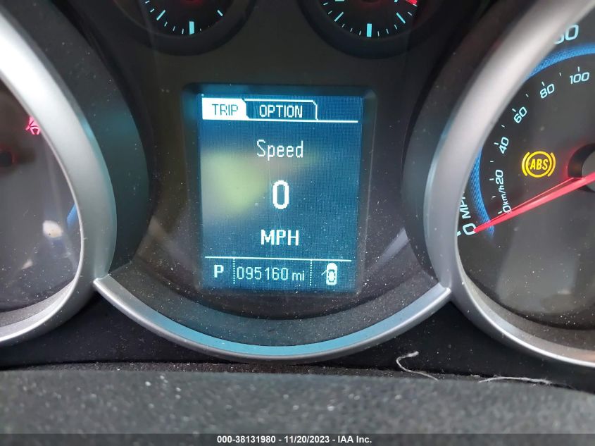 2013 CHEVROLET CRUZE LS AUTO - 1G1PA5SG2D7124716