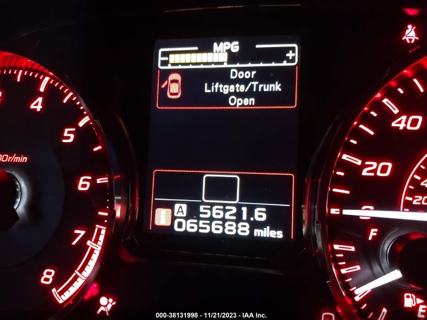 2015 SUBARU WRX - JF1VA1A67F9821747