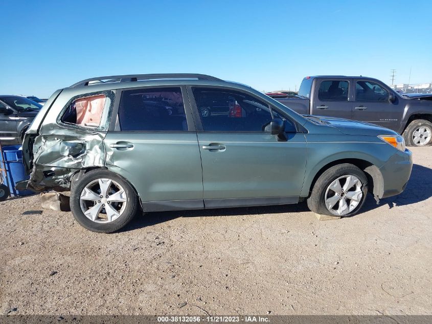 2016 SUBARU FORESTER 2.5I - JF2SJABC4GH512604