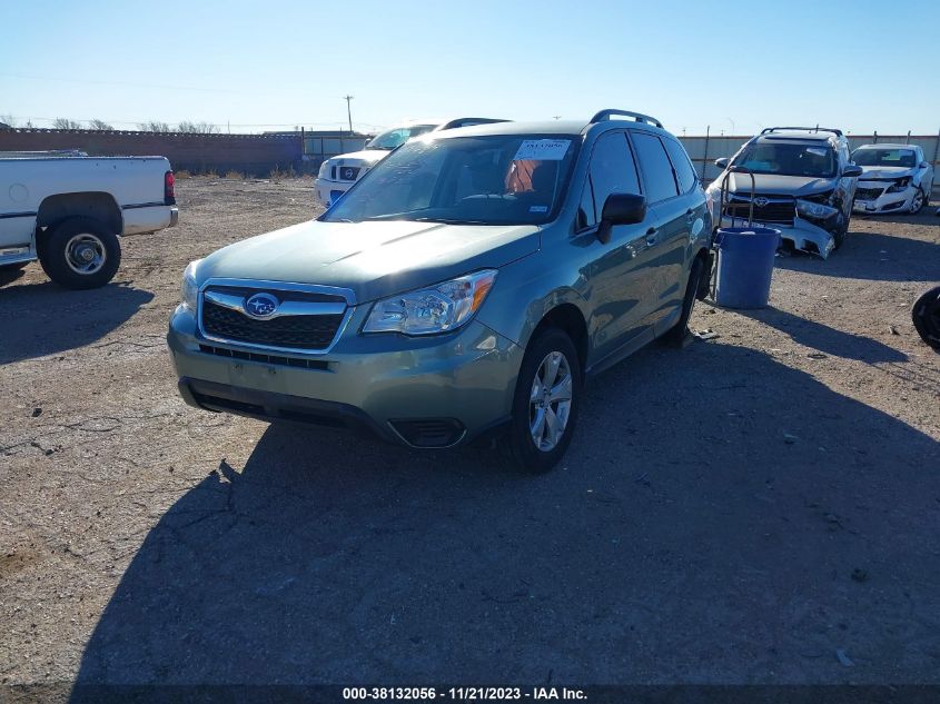 2016 SUBARU FORESTER 2.5I - JF2SJABC4GH512604