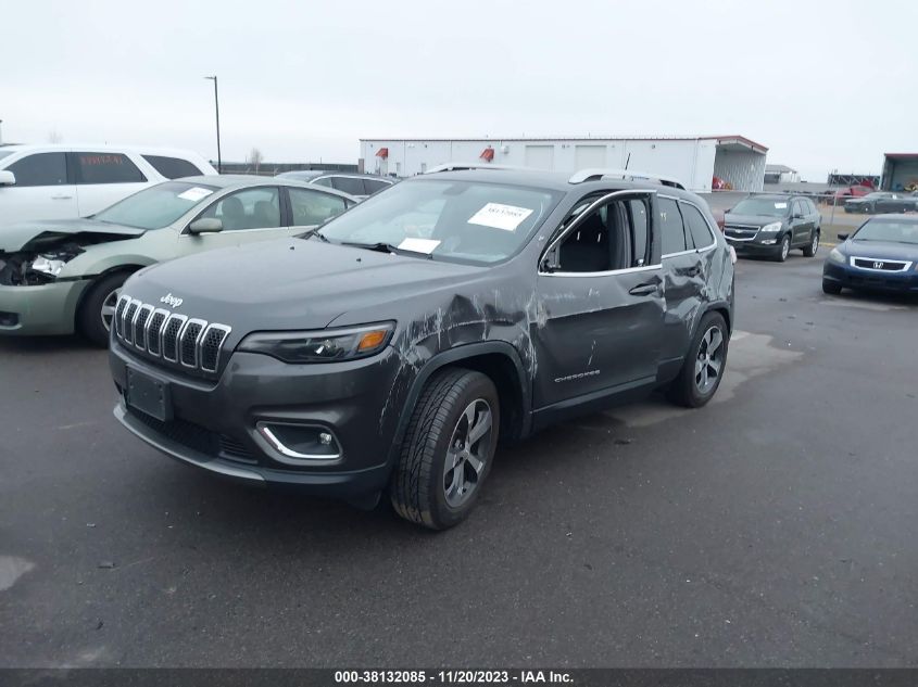 2019 JEEP CHEROKEE LIMITED 4X4 - 1C4PJMDX6KD390592