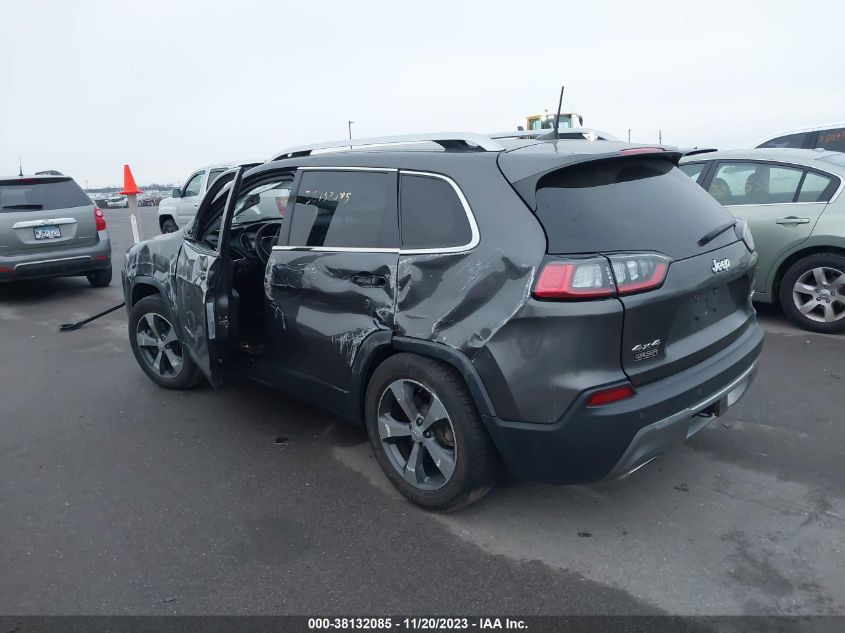 2019 JEEP CHEROKEE LIMITED 4X4 - 1C4PJMDX6KD390592
