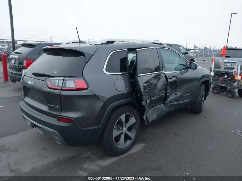 2019 JEEP CHEROKEE LIMITED 4X4 - 1C4PJMDX6KD390592