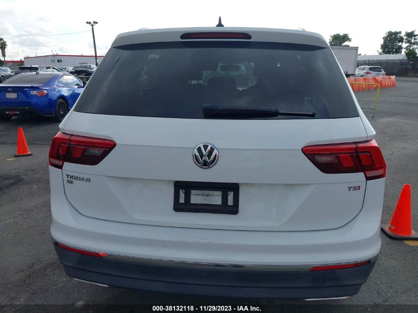 2018 VOLKSWAGEN TIGUAN 2.0T SE/2.0T SEL - 3VV3B7AX9JM128605