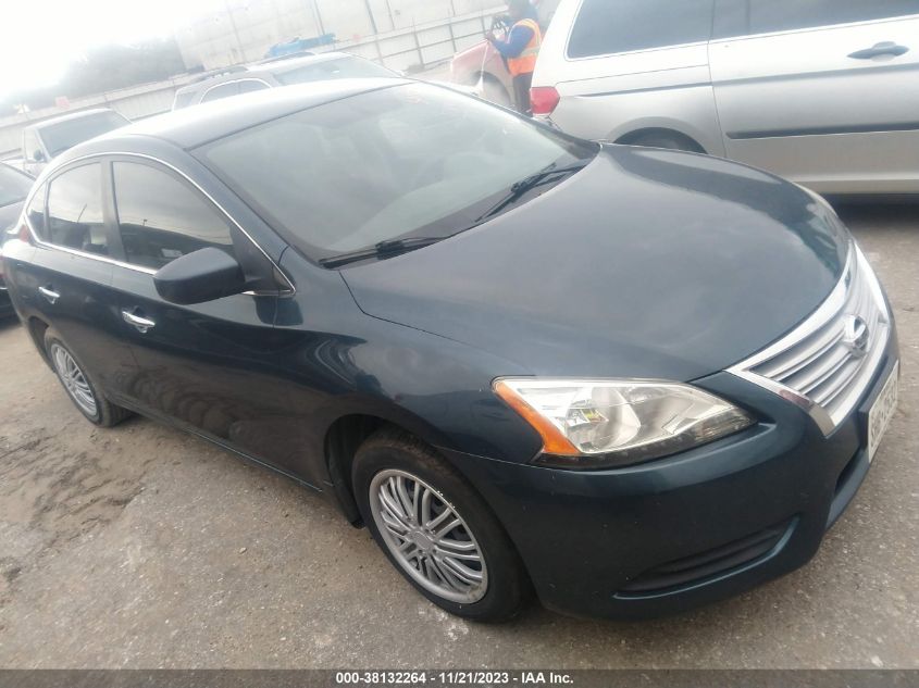 2013 NISSAN SENTRA S/SV/SR/SL - 1N4AB7AP0DN907722