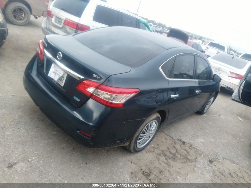 2013 NISSAN SENTRA S/SV/SR/SL - 1N4AB7AP0DN907722