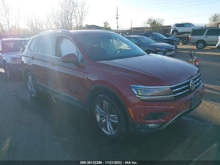 2018 VOLKSWAGEN TIGUAN 2.0T SEL PREMIUM - 3VV4B7AX1JM134533