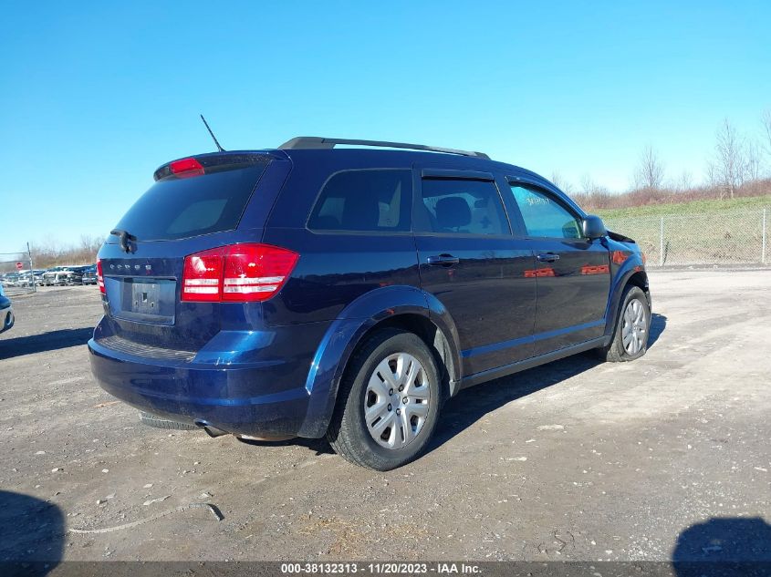 2017 DODGE JOURNEY SE - 3C4PDCAB4HT582865