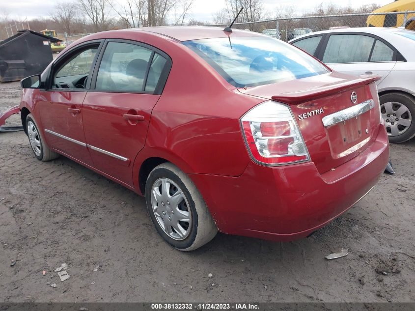 3N1AB6AP0BL682853 | 2011 NISSAN SENTRA