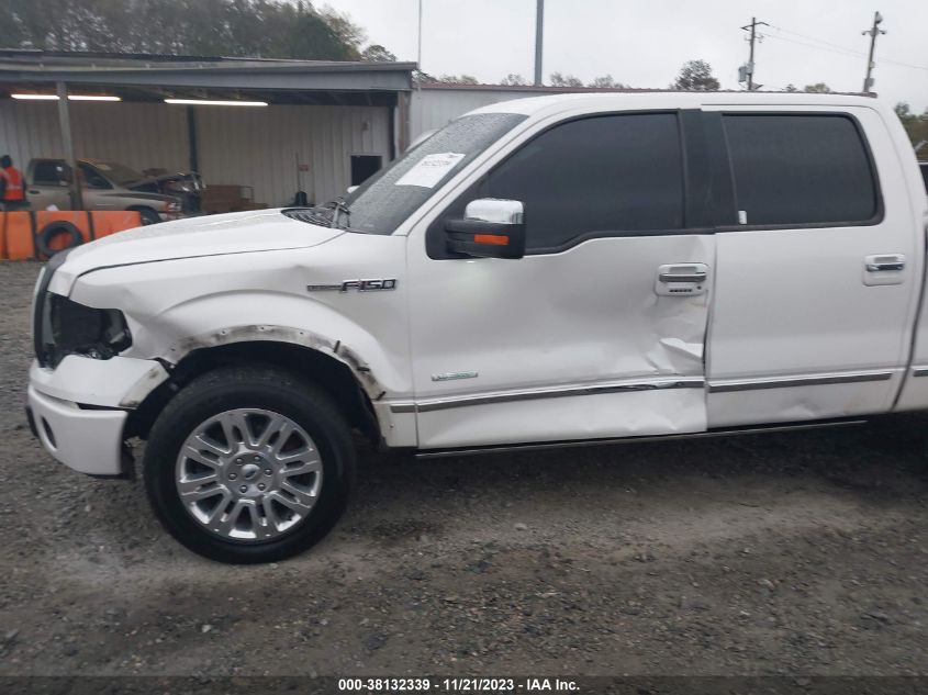 2014 FORD F-150 PLATINUM - 1FTFW1CT2EFA86145