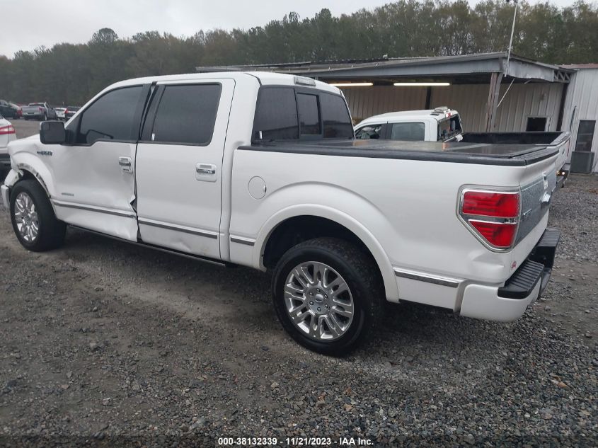 2014 FORD F-150 PLATINUM - 1FTFW1CT2EFA86145