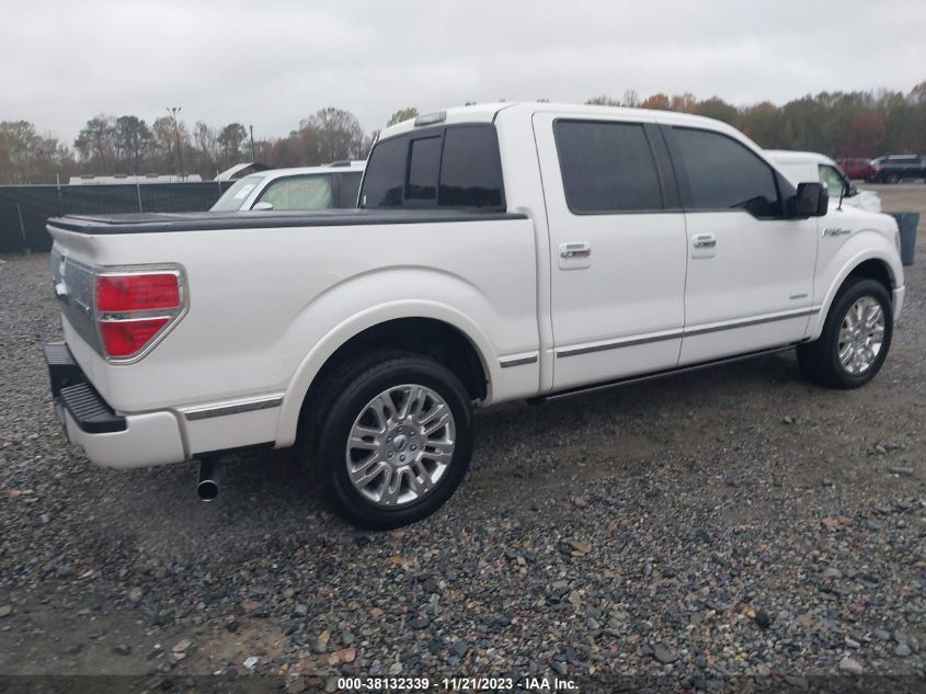 2014 FORD F-150 PLATINUM - 1FTFW1CT2EFA86145