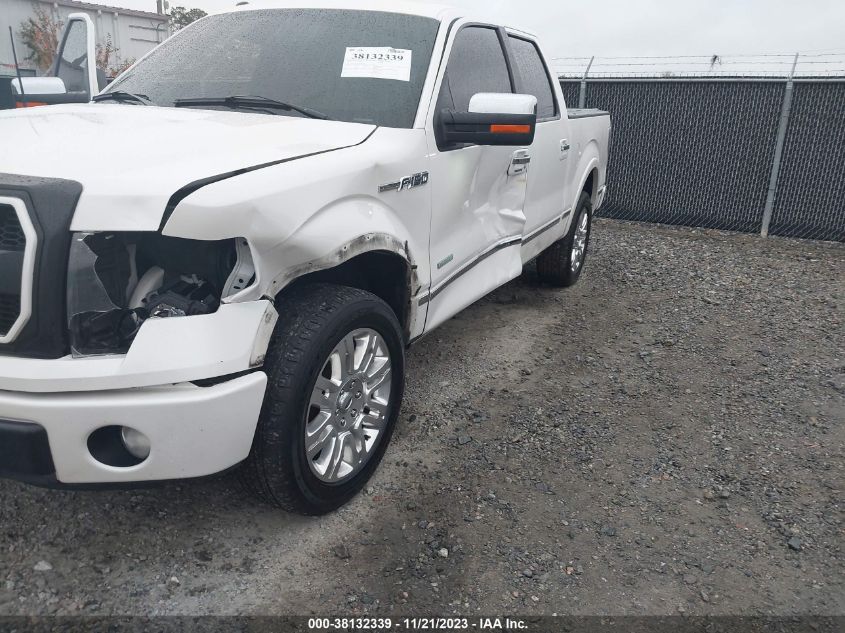 2014 FORD F-150 PLATINUM - 1FTFW1CT2EFA86145