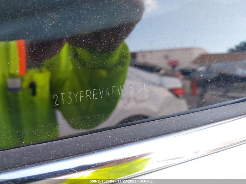 2015 TOYOTA RAV4 LIMITED - 2T3YFREV4FW151518