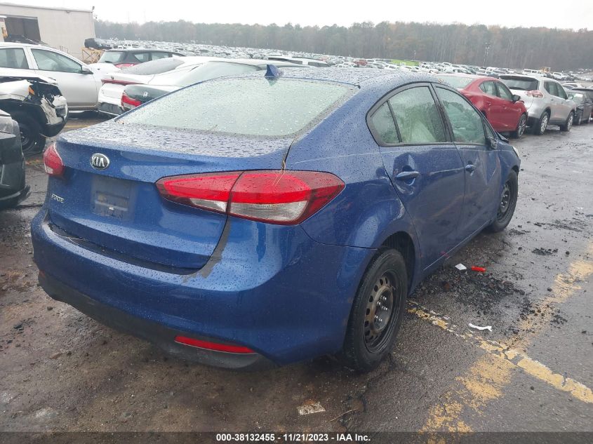 2017 KIA FORTE LX - 3KPFK4A73HE011293