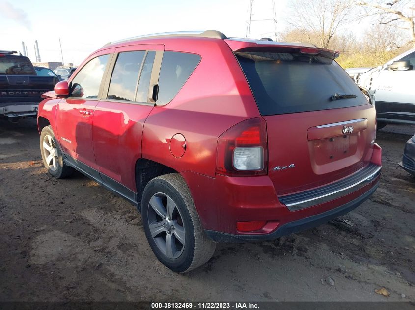 2016 JEEP COMPASS HIGH ALTITUDE EDITION - 1C4NJDEB4GD674787
