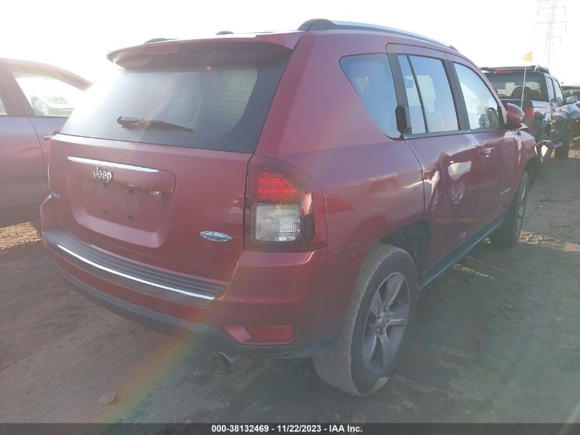 2016 JEEP COMPASS HIGH ALTITUDE EDITION - 1C4NJDEB4GD674787