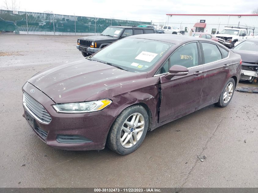 2013 FORD FUSION SE - 3FA6P0H71DR168216