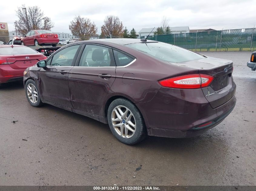 2013 FORD FUSION SE - 3FA6P0H71DR168216