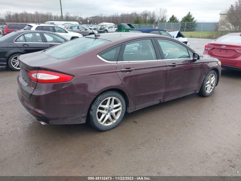 2013 FORD FUSION SE - 3FA6P0H71DR168216