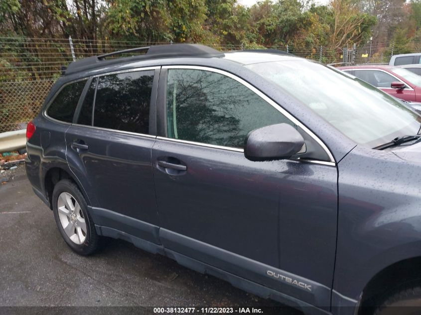 2014 SUBARU OUTBACK 2.5I PREMIUM - 4S4BRCCC4E3290640