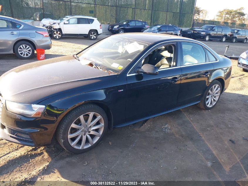 2014 AUDI A4 PREMIUM - WAUBFAFL5EN002011