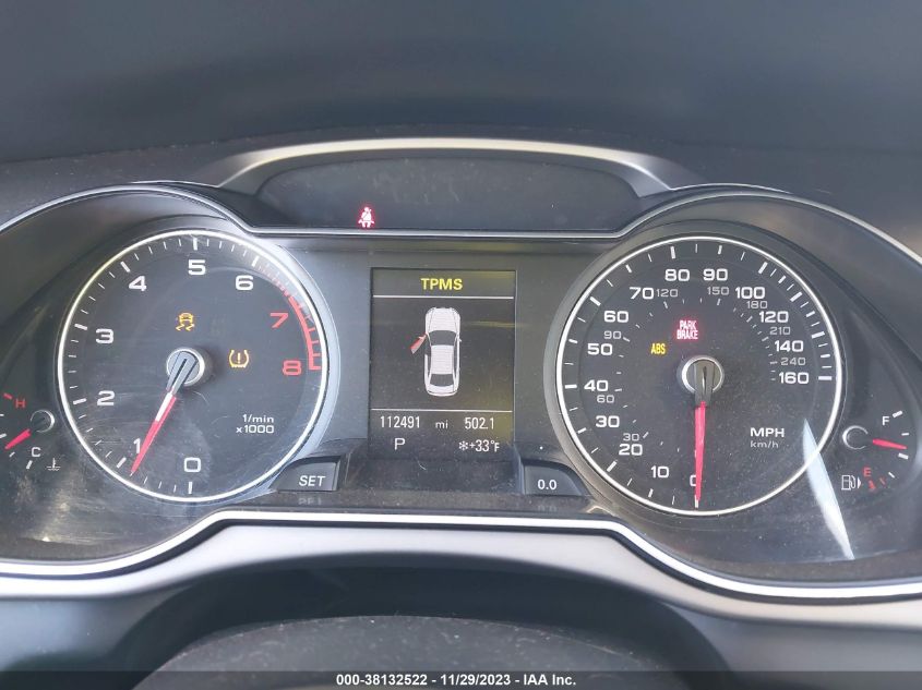 2014 AUDI A4 PREMIUM - WAUBFAFL5EN002011