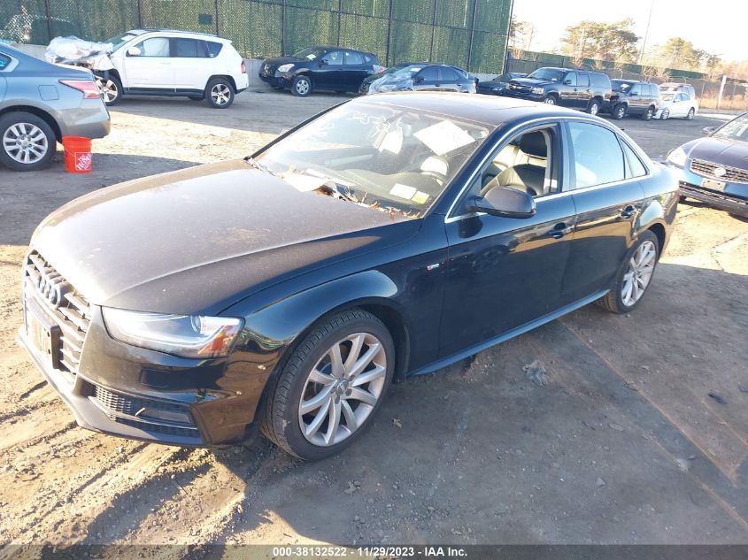 2014 AUDI A4 PREMIUM - WAUBFAFL5EN002011