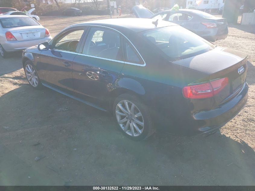 2014 AUDI A4 PREMIUM - WAUBFAFL5EN002011